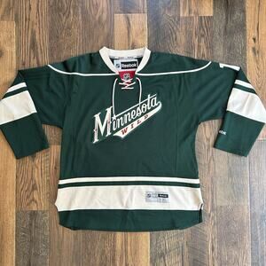 Reebok Minnesota Wild Zach Parise #11 Jersey XXL NHL Green Home Hockey Licensed